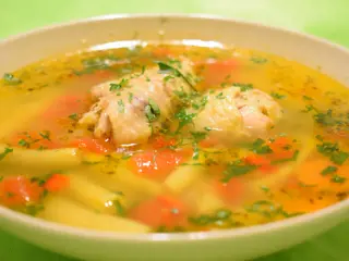 01-chicken-soup-with-green-beans